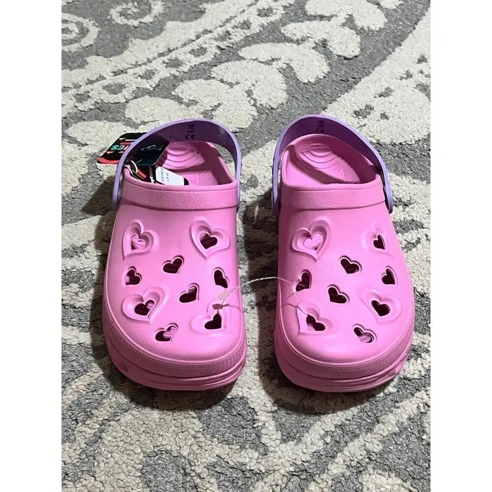 NEW❤️Sketcher LIGHT HEARTED-UNICORNS & SUNS Clog Shoes sz3